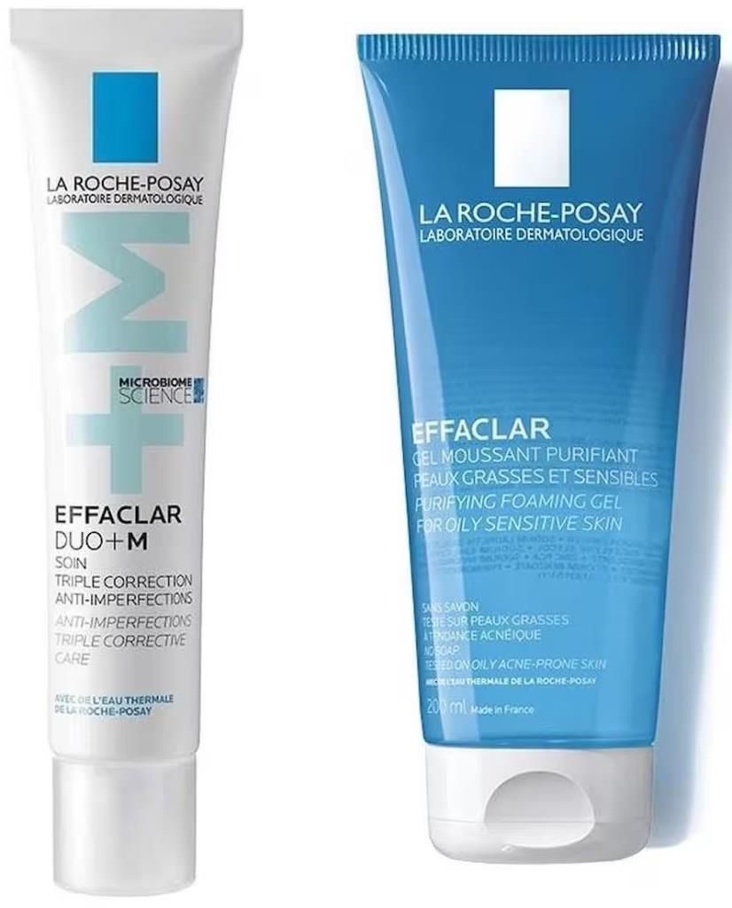La Roche Posay Effaclar Gel 200ml ve Duo+ M 40ml | Cilt Kusuru Karşıtı Set