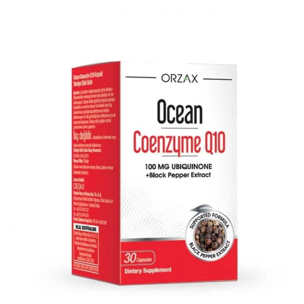 Ocean Koenzim Q10 100mg 30 Kapsül