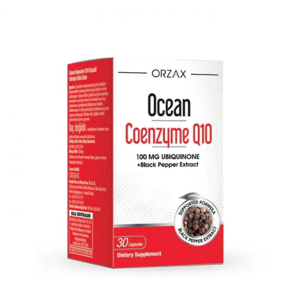 Ocean Koenzim Q10 100mg 30 Kapsül