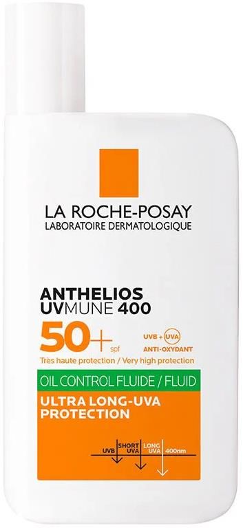 La Roche Posay Anthelios Uvmune 400 Oil Control Fluid SPF50+ 50ml | Yüz Güneş Kremi