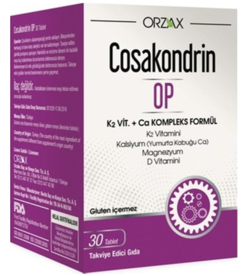 Orzax Cosakondrin OP 30Tablet