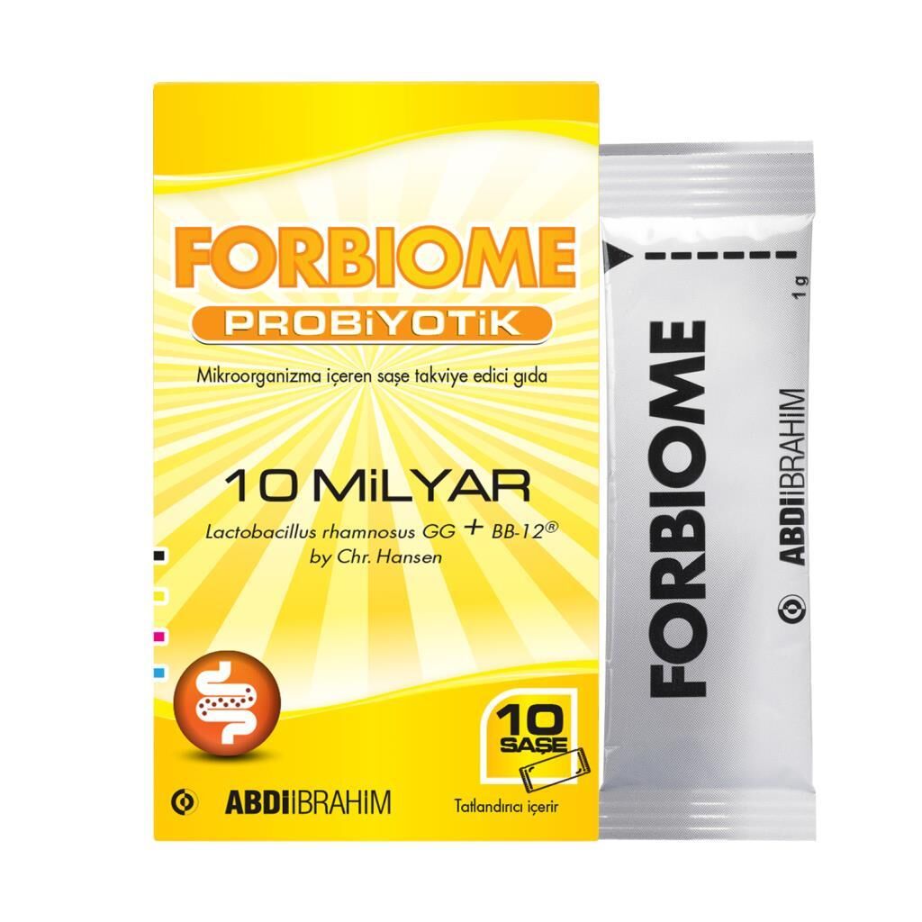Forbiome Probiyotik 10 Milyar 10 Saşe