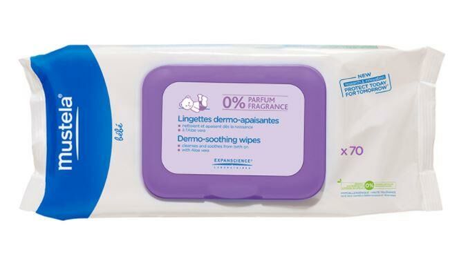 Mustela Dermo Soothing Wipes | 70 Adet Parfüm İçermeyen Temizleme Mendili
