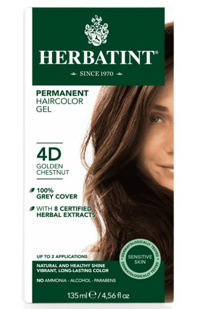 Herbatint 4D Golden Chestnut Hair Color | Altın Kestane Saç Boyası