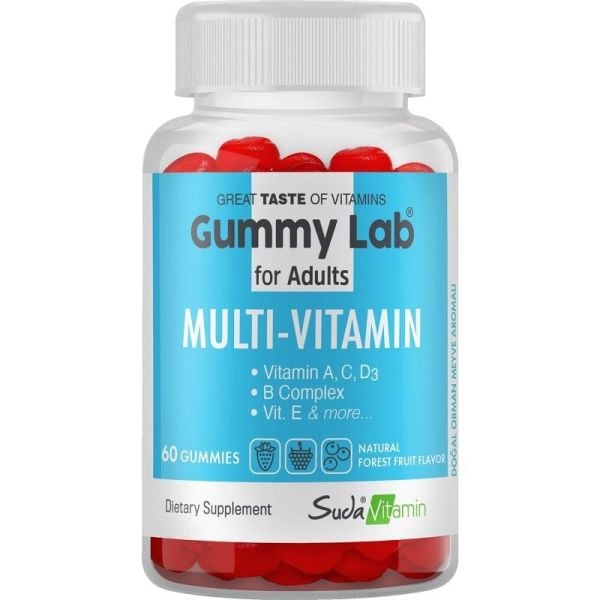 Gummy Lab Multivitamin 60 Gummies | Orman Meyvesi Aromalı