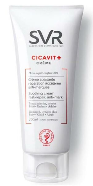 SVR Cicavit+ Creme 100ml | Tahriş Olmuş Ciltler İçin Bakım Kremi