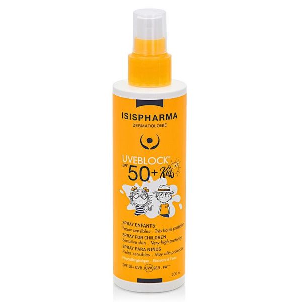 Isis Pharma Uveblock SPF 50+ Spray For Children 200 ml