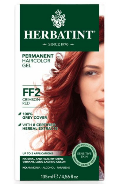Herbatint FF2 Crimson Red Hair Color | Kızıl Mor Saç Boyası