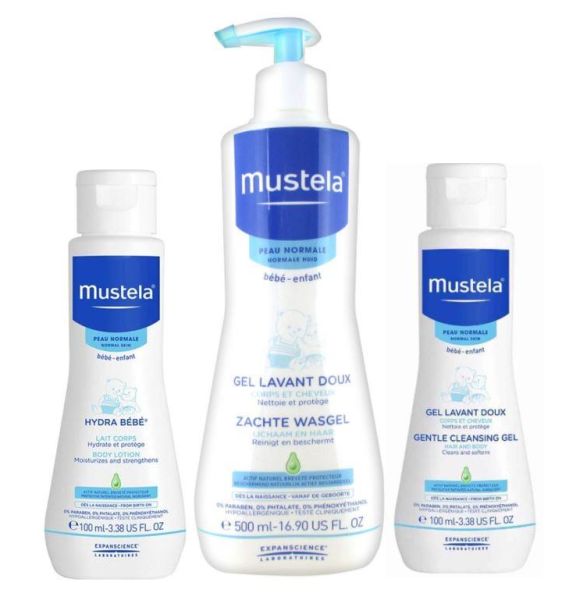 Mustela Yeni Doğan Bakım Seti ( Dermo Cleansing Şampuan 500ml + Hediye )