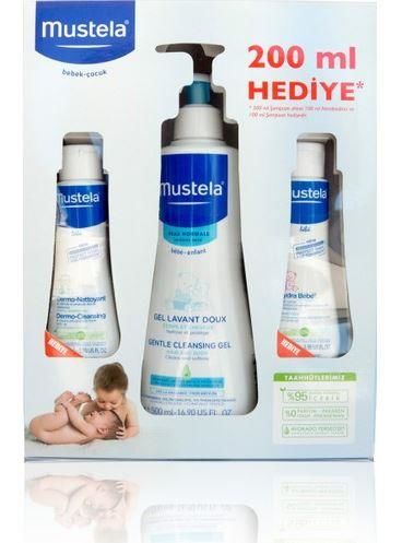Mustela Yeni Doğan Bakım Seti ( Dermo Cleansing Şampuan 500ml + Hediye )