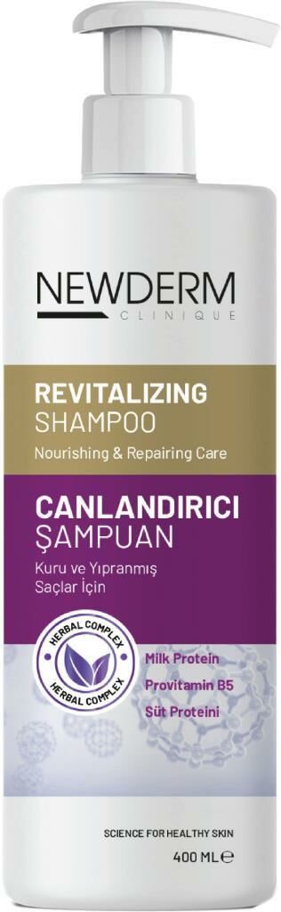 Newderm Revitalizing Shampoo 400ml | Canlandırıcı Şampuan