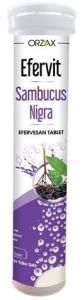 Orzax Efervit Sambucus Nigra Effervesan 20 Tablet