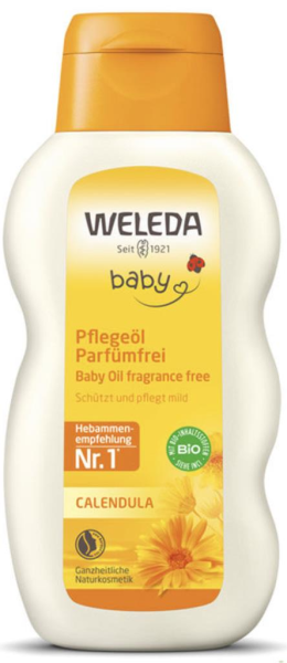 Weleda Baby Calendula Organik Parfümsüz Bebek Yağı 200ml