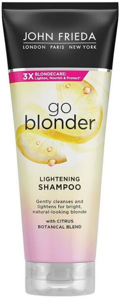 John Frieda Go Blonder Lightening Shampoo 250 ml | Sarı Saçlara Özel Şampuan