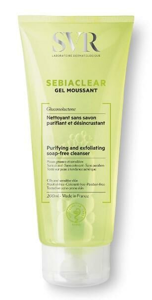 SVR Sebiaclear Foaming Gel 200ml | Yağlı ve Hassas Ciltler İçin Temizleme Jeli