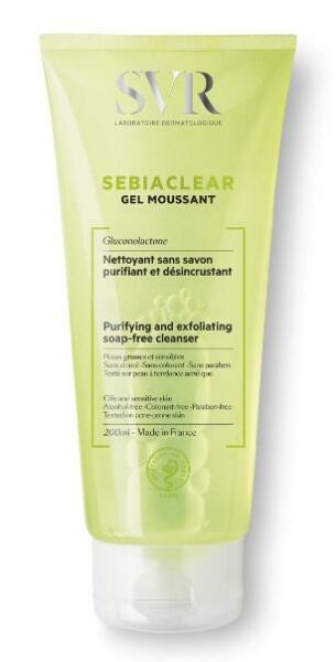 SVR Sebiaclear Foaming Gel 200ml | Yağlı ve Hassas Ciltler İçin Temizleme Jeli