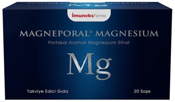 İmuneks Farma Magneporal Magnesium 20 Saşe