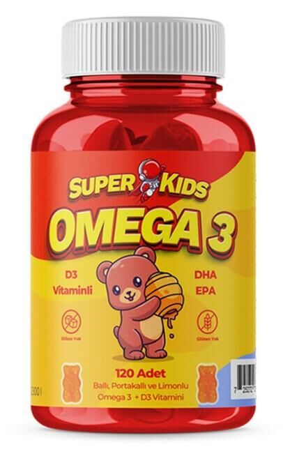 Super Kıds Omega-3 Gummy 120tb