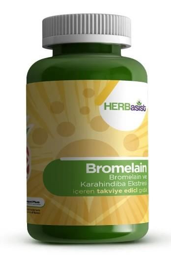 Herbasist Bromelain 60 Kapsül