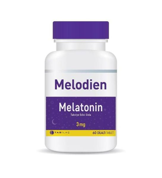 Tab İlaç Melodien Melatonin 60 Dilaltı Tablet