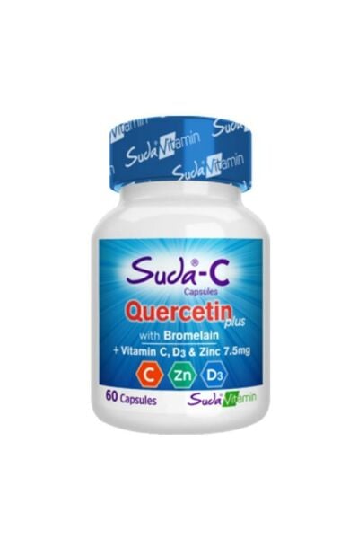 Suda Vitamin Suda-C Quercetin Plus 60 Kapsül