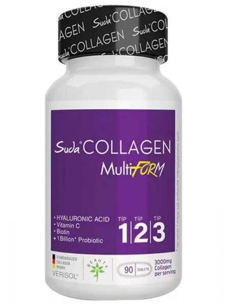 Suda Collagen Hyaluronic Acid 90 Tablet