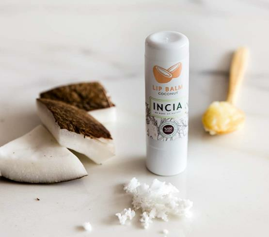 Incia Lip Balm Coconut 6gr | Hindistan Cevizi Özlü Besleyici Dudak Bakım Kremi