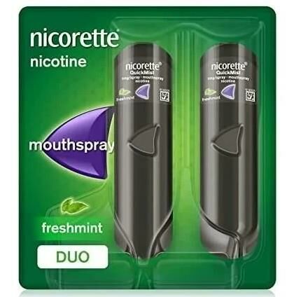 Nicorette Quickmist 1mg Naneli Sprey 2 Adet