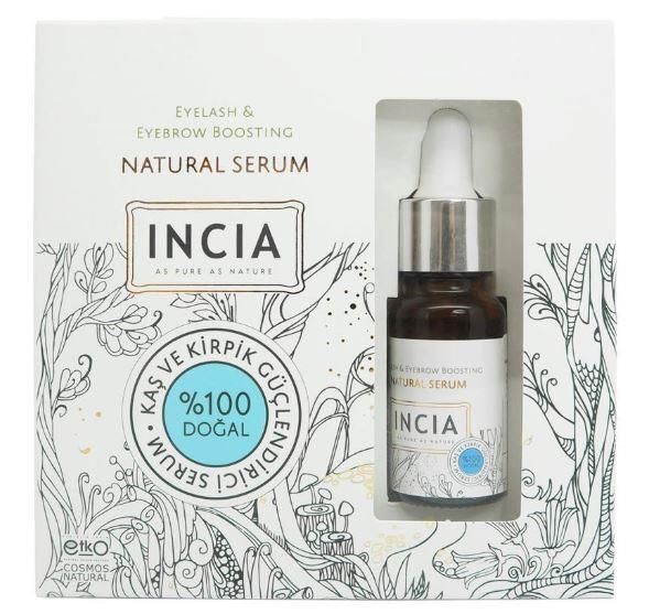 Incia Doğal Kaş ve Kirpik Güçlendirici Serum 10ml