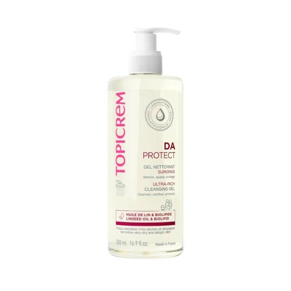 Topicrem DA Ultra Rich Cleansing Gel Face and Body 500ml | Günlük Yıkama Jeli