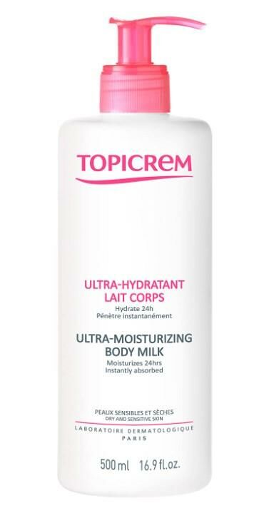 Topicrem Ultra Moisturizing Body Milk 500ml | Nemlendirici Vücut Sütü