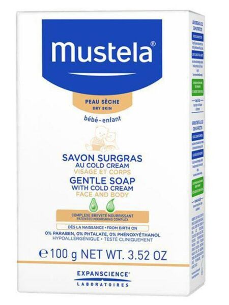 Mustela Gentle Soap With Cold Cream Nutri-Protective 100 gr | Temizleyici Sabun