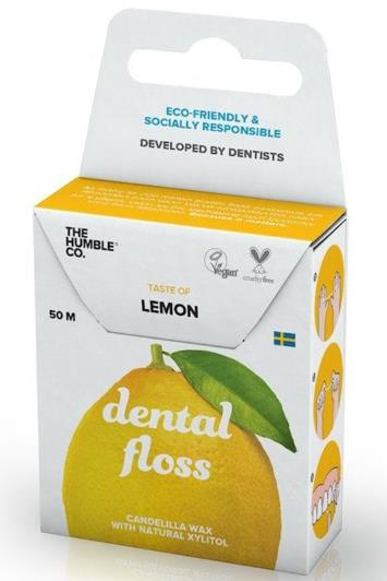 Humble Dental Floss Fresh Lemon 50m | Diş İpi Limon Tadında