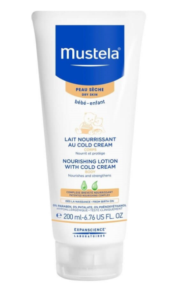 Mustela Nourishing Lotion With Cold Cream 200ml | Vucüt Losyonu