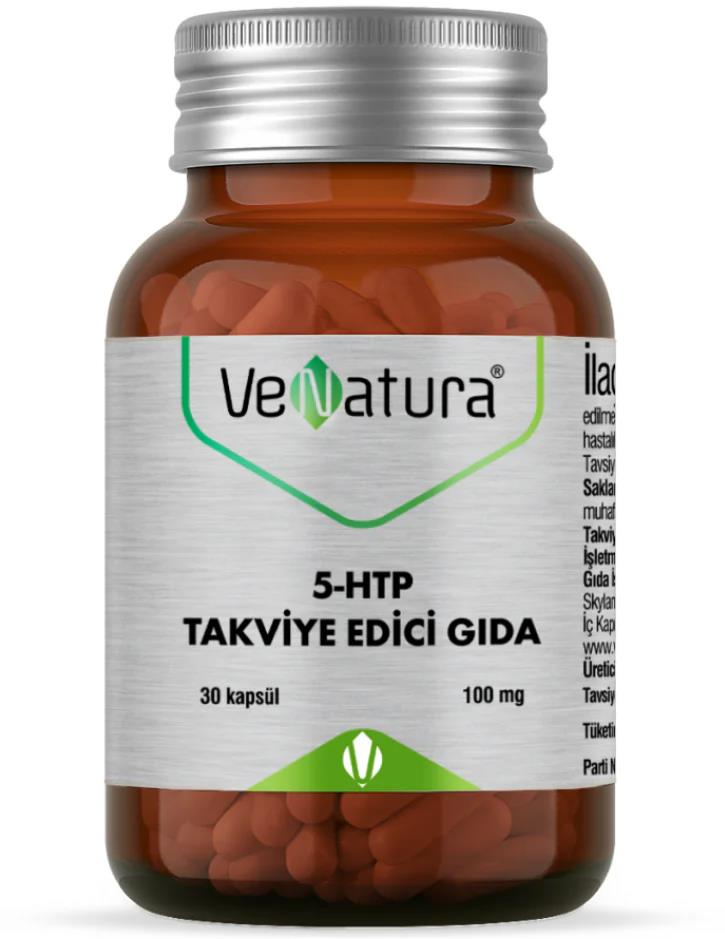 Venatura 5-HTP Takviye Edici Gıda 30 Kapsül