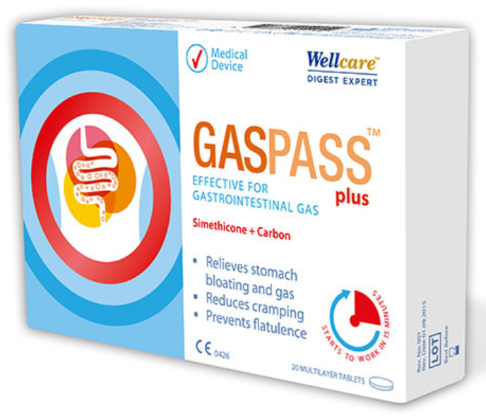 Wellcare-Gaspass Plus 20 Tablet