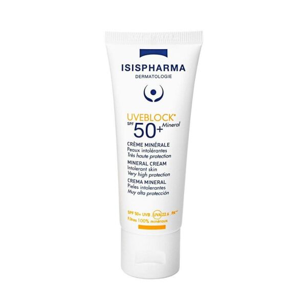 Isis Pharma Uveblock SPF50+ Mineral Cream 40ml