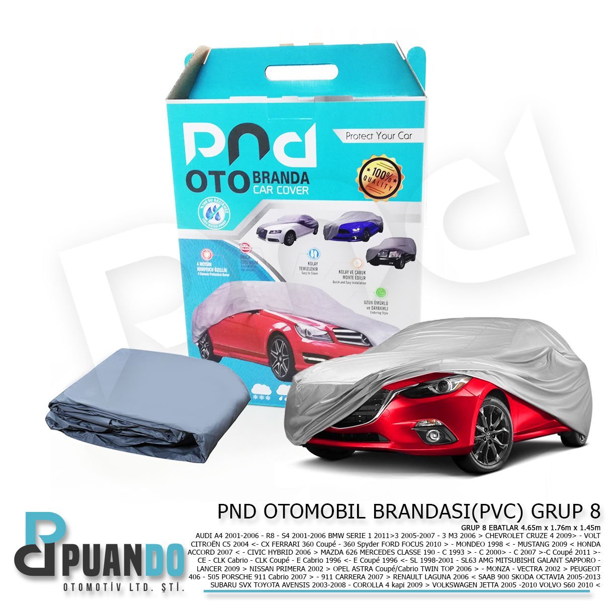 GUARD OTOMOBIL BRANDASI(PVC) GRUP 8