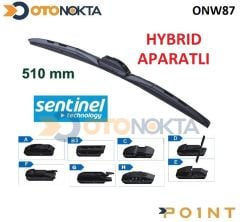 SILECEK 8 APARATLI HYBRID MODELI 510 MM SENTINEL