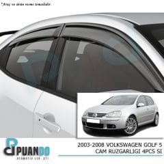 2003-2008 VOLKSWAGEN GOLF 5 CAM RUZGARLIGI 4PCS SI