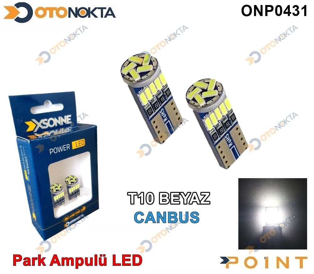 PARK AMPULU T10 15 LED CANBUS POINT