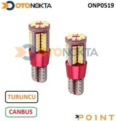 PARK AMPUL T10 72 LED TURUNCU POINT