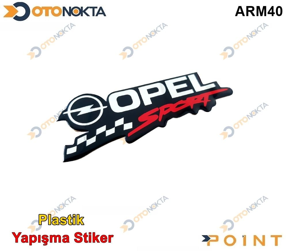 ARMA STICKER YAPISMA OPEL SPORT