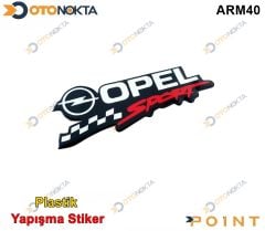 ARMA STICKER YAPISMA OPEL SPORT