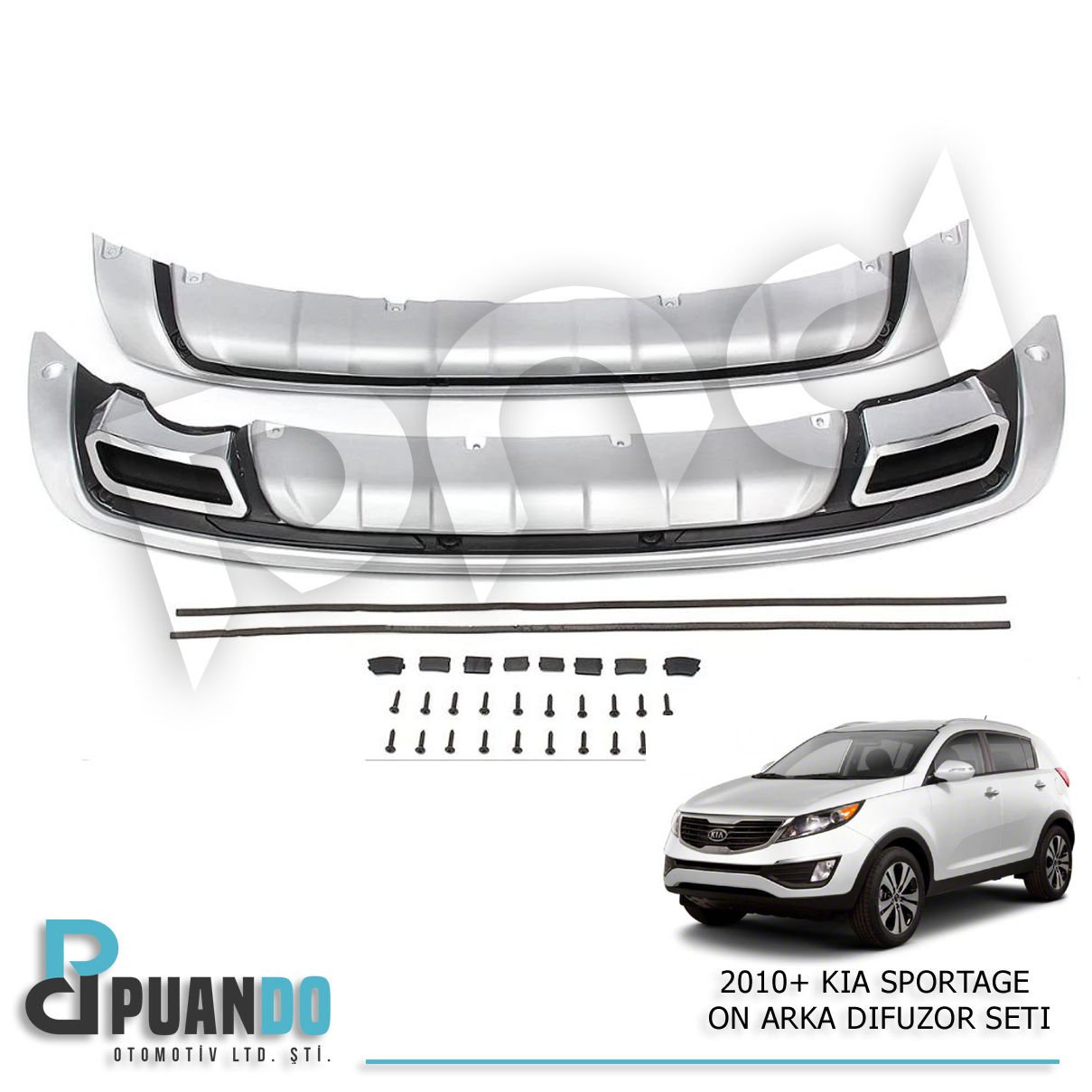 2010-2015 KIA SPORTAGE ON-ARKA DIFUZOR SET