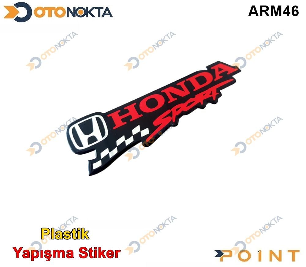 ARMA STICKER YAPISMA HONDA SPORT