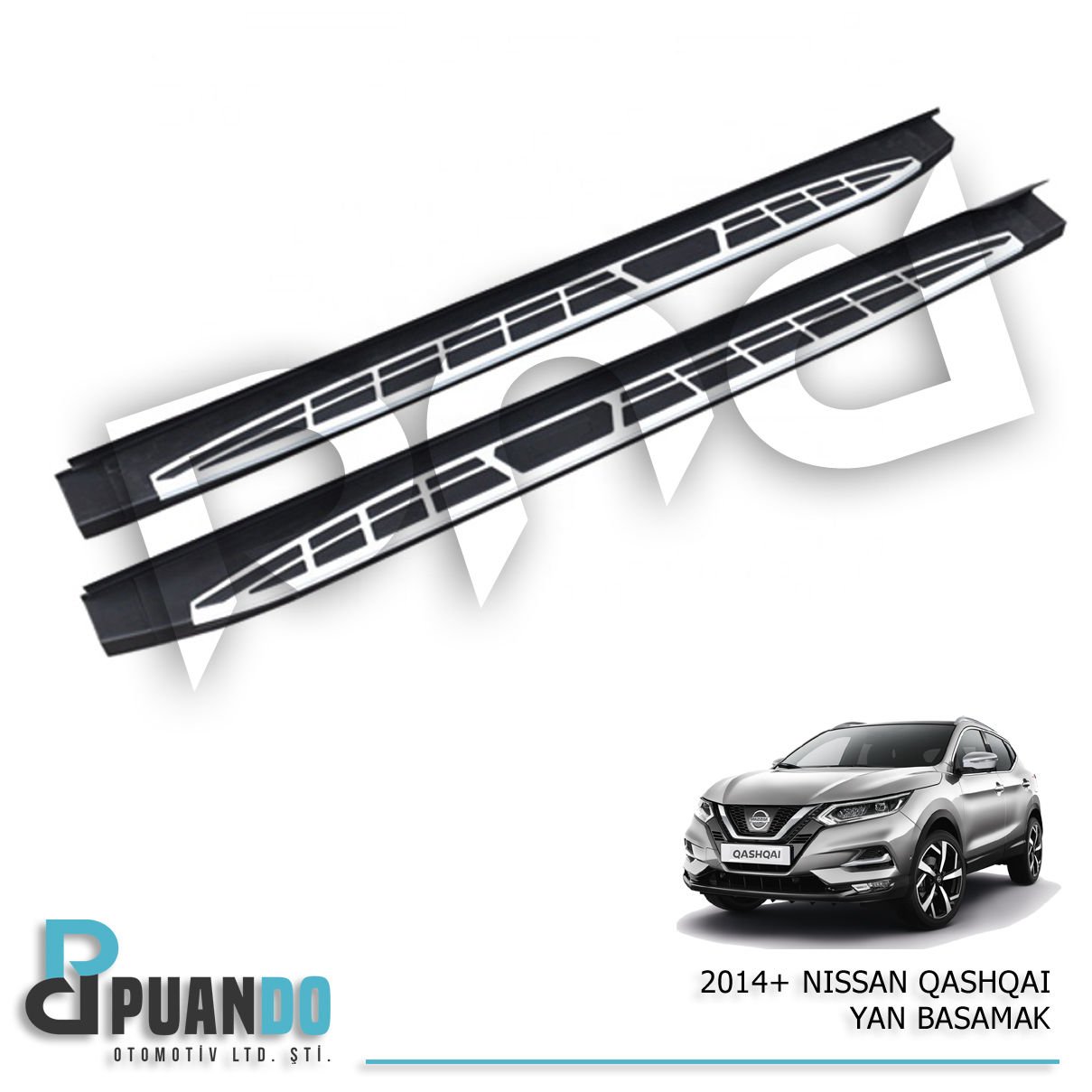 2014-2020 NISSAN QASHQAI KARE TIP YAN BASAMAK