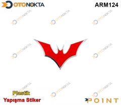 ARMA STICKER BATMAN 2 KIRMIZI