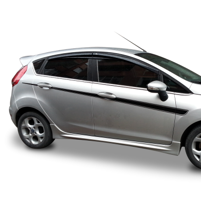 Ford Fiesta (2008-2013) Yan Marşpiyel Seti (Plastik)