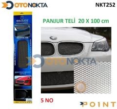 PANJUR TELI 100CMX20CM ALUMINYUM RENK NO:5 SAHLER